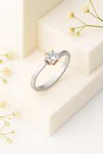 Load image into Gallery viewer, Eterna Aurora Two‑Tone Solstice Ring
