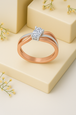 Load image into Gallery viewer, Infinity Embrace Oval Ring