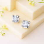 Load image into Gallery viewer, Nova Radiance Diamond Stud Earrings