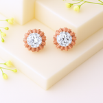 Load image into Gallery viewer, Rose Radiance Stud Earrings