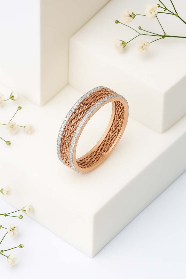 Eterna Weave Diamond Bracelet