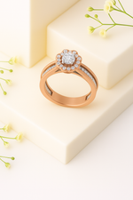 Load image into Gallery viewer, Ethereal Bloom Diamond Ring
