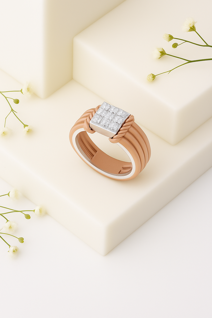 Majestic Twist Diamond Ring