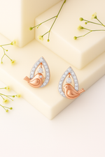 Load image into Gallery viewer, Songbird Serenade Diamond Earrings

