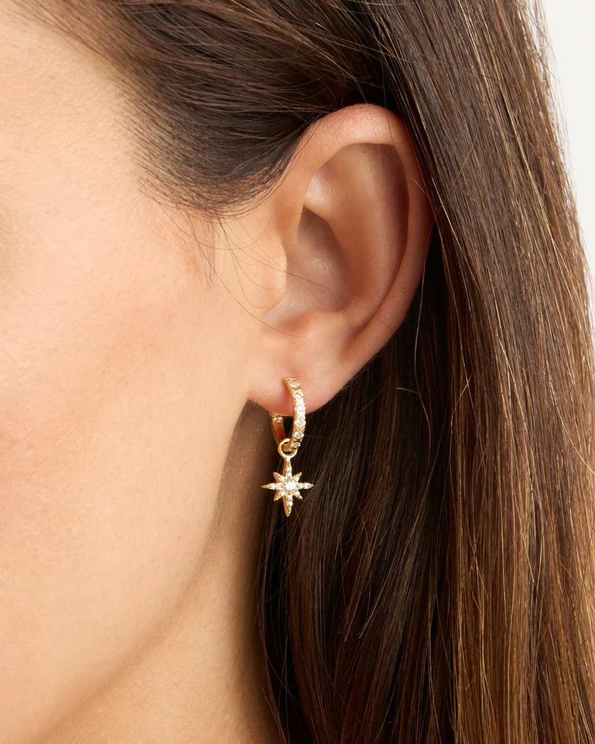Gold In Starlight Hoops