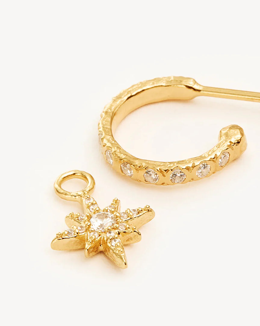 Gold In Starlight Hoops