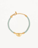 Load image into Gallery viewer, Lotus Blue Cord Bracelet
